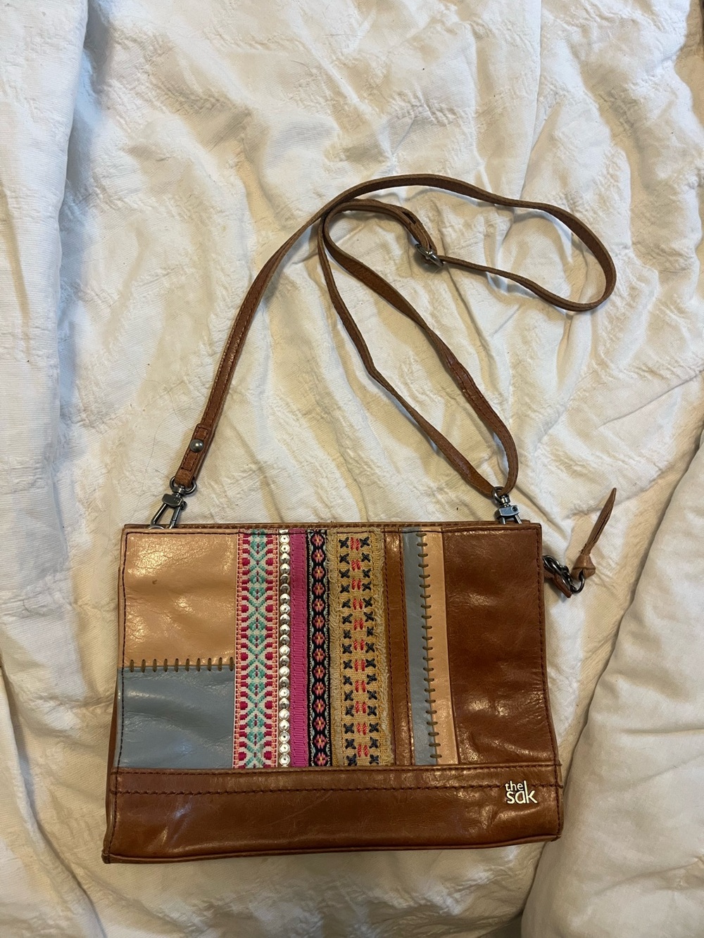 The Sak colorful boho purse